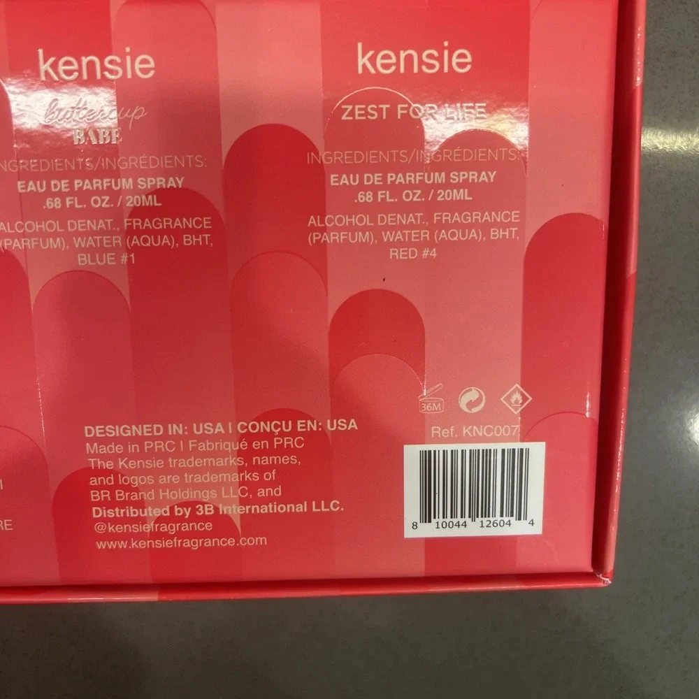 NEW Kensie by Kensie, 4 Piece Variety Fine Fragrance Coffret for Women